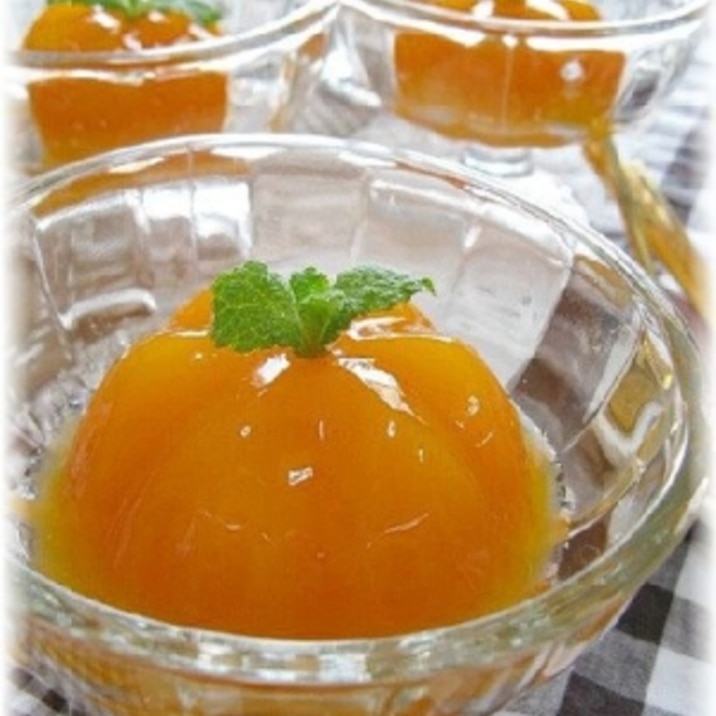 オレンジみたいな 人参のさわやか野菜ゼリー レシピ 作り方 By はなまる子 楽天レシピ